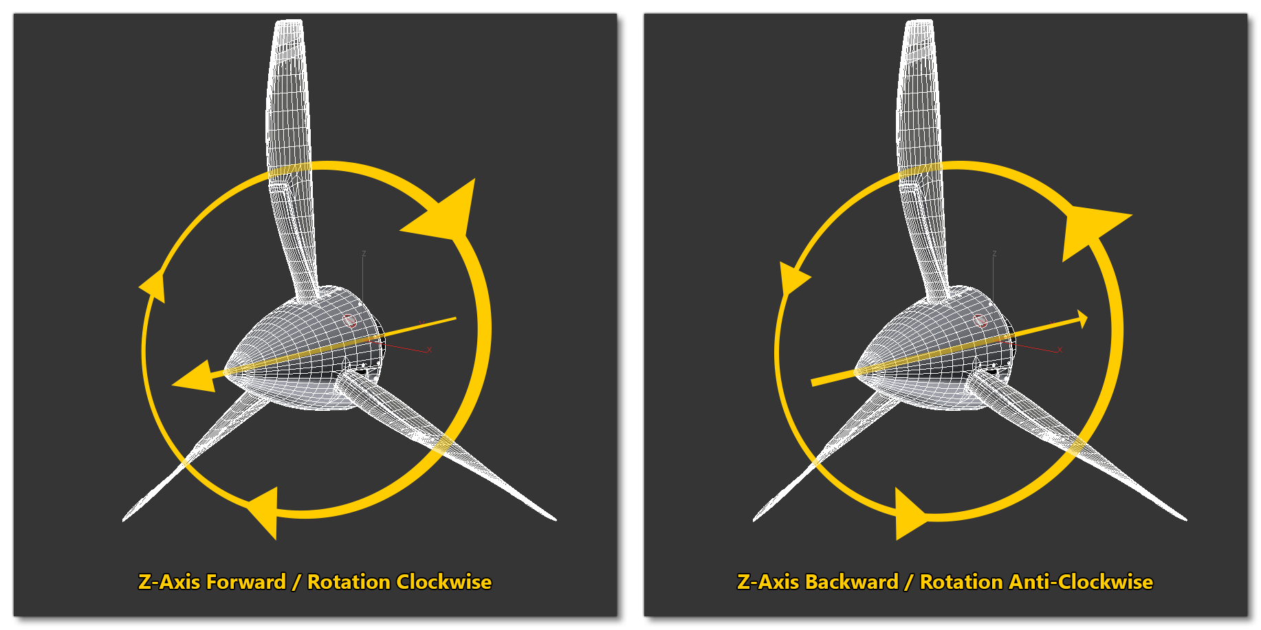 Prop/Fan Animation Using The Propeller Material