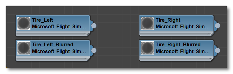 Example Of Multiple Materials Used For Wheel Groups