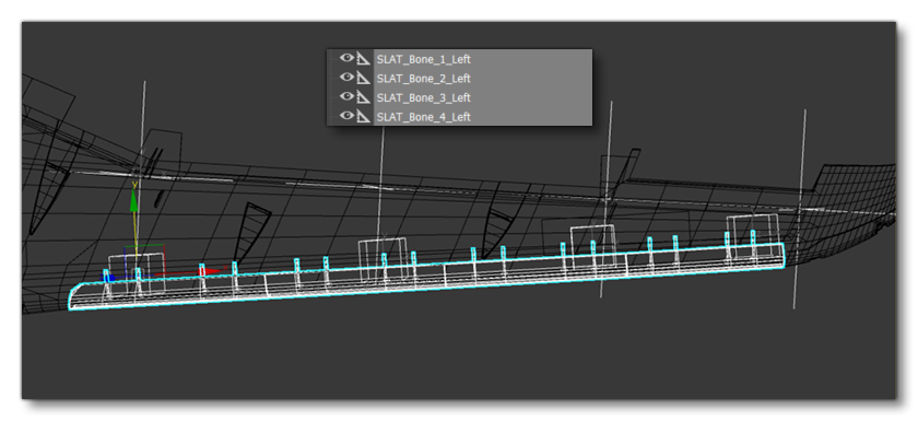 Positioning All The Slats Helpers