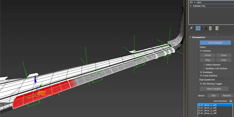 Skinning With Maximum Influence