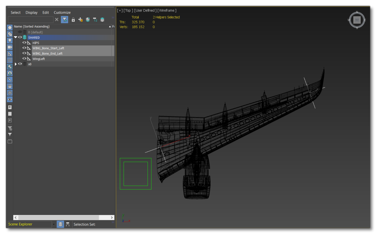 The Initial Bones For The Wingflex