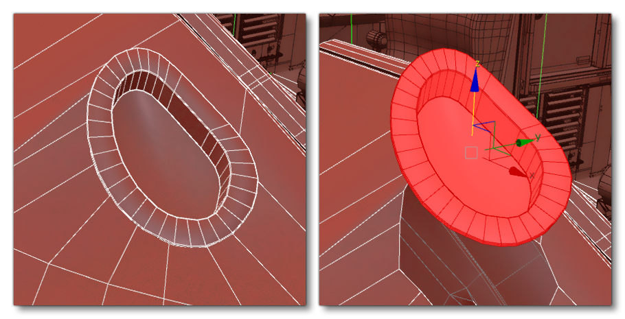 Example Of Rounded Geometry With A Hole