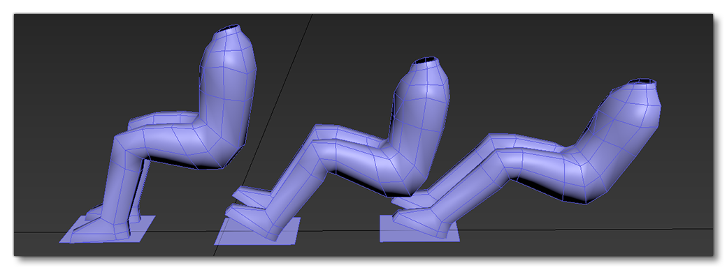 The Different Body Postures In The Morphotypes Template