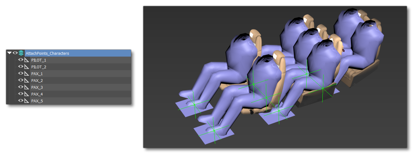 Placing And Naming The Procedural Character Attach Points