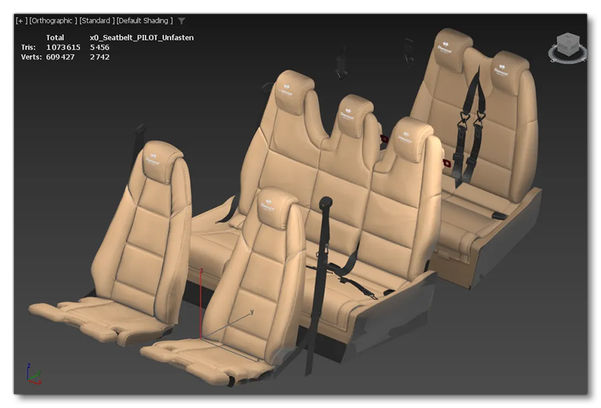 Initial Unfastened Seatbelts Model