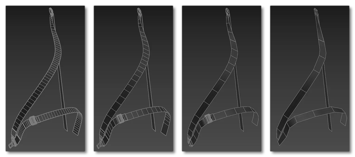 Seatbelt LOD Example