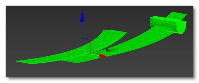 An Example Of A Spline Turned Into A Mesh For Cutting