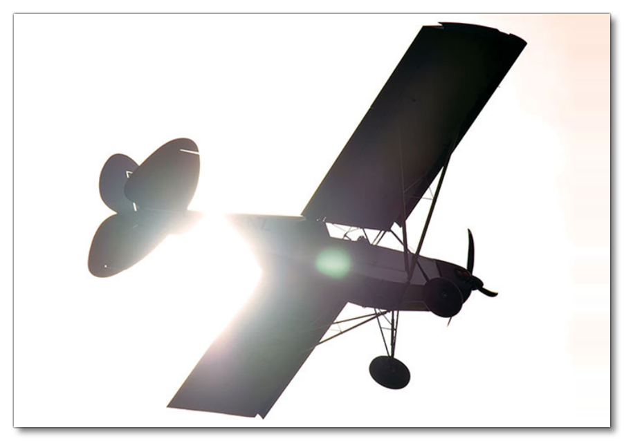 Example Of A Detailed Aircraft Silhouette