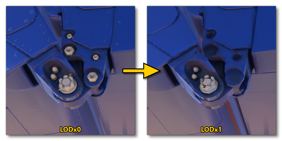 Example Of Mesh Removal For Optimisation