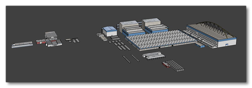 Airport Model LoD0 Example