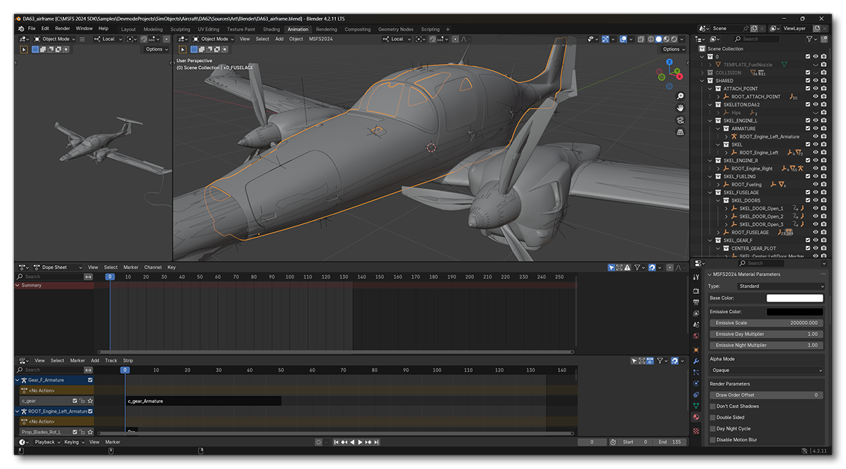 The Initial Blender Setup To Work With Animated Materials