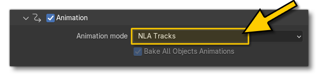 Animation Mode Setting For Animated Materials