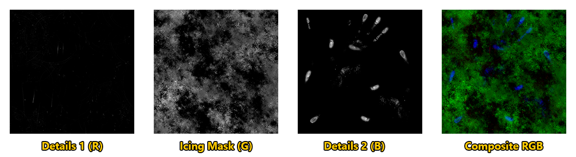 Example Of The Channels In The Details/Icing Texture