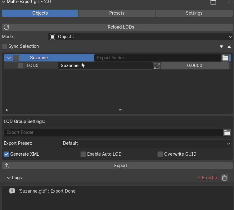 The RMB Menu Options In Blender