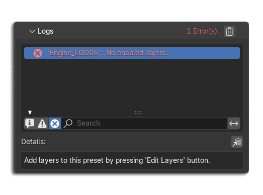 Preset / Group Settings