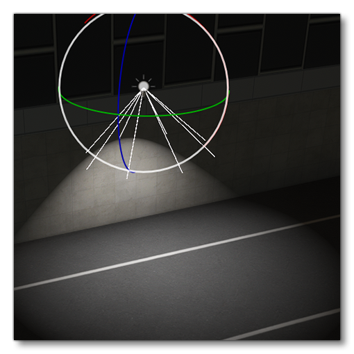 A Street Light Example In The Simulation