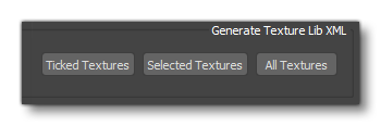 The Generate TextureLib XML Buttons