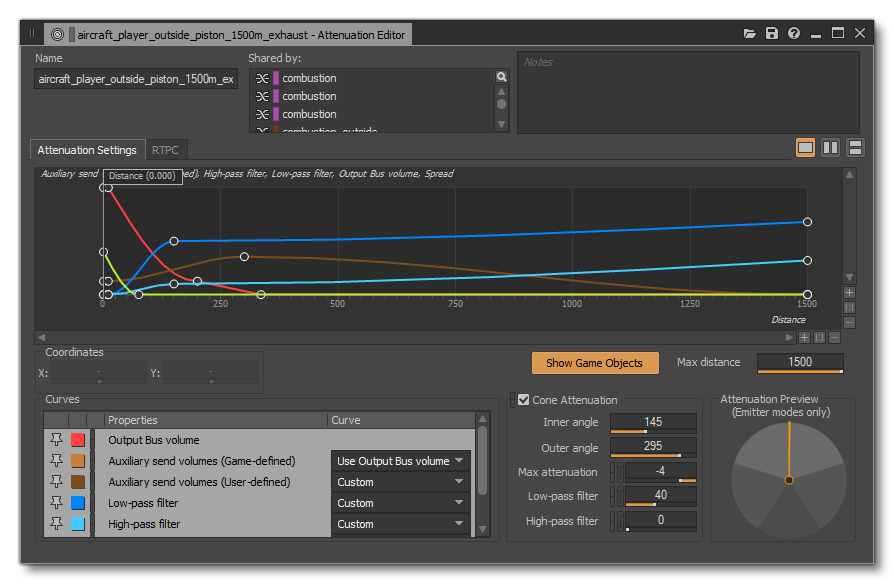 The Attenuation Editor In Wwise