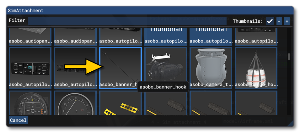 Selecting The Attachment Root Folder That You Want To Use