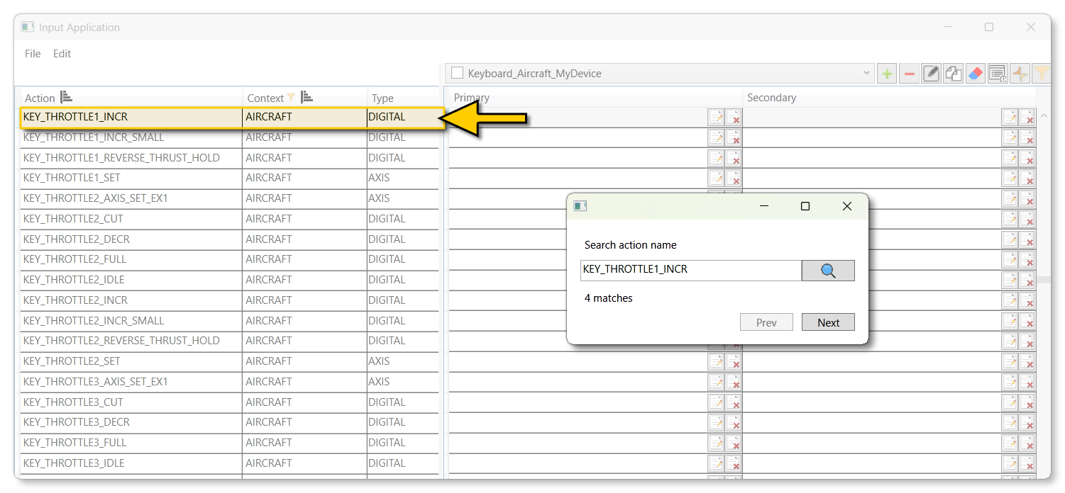 Searching For An Action