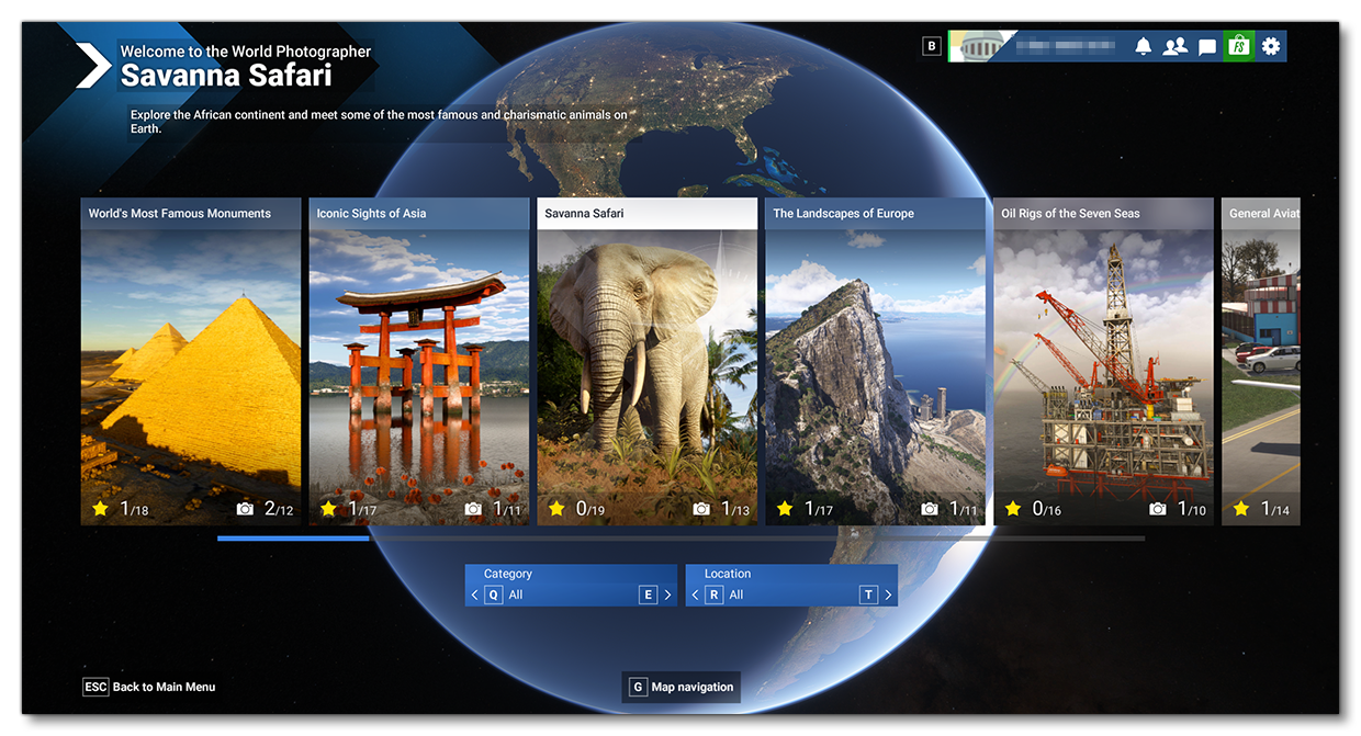 The World Photographer Missions Page