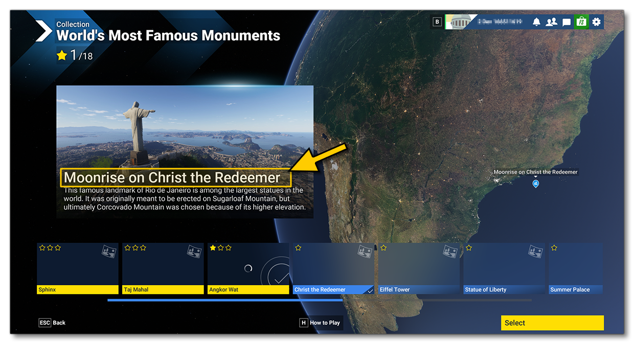 Page Title On The Main Page Screen In The Simulation