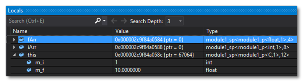 Test Code Func3 Incorrect Local Variables