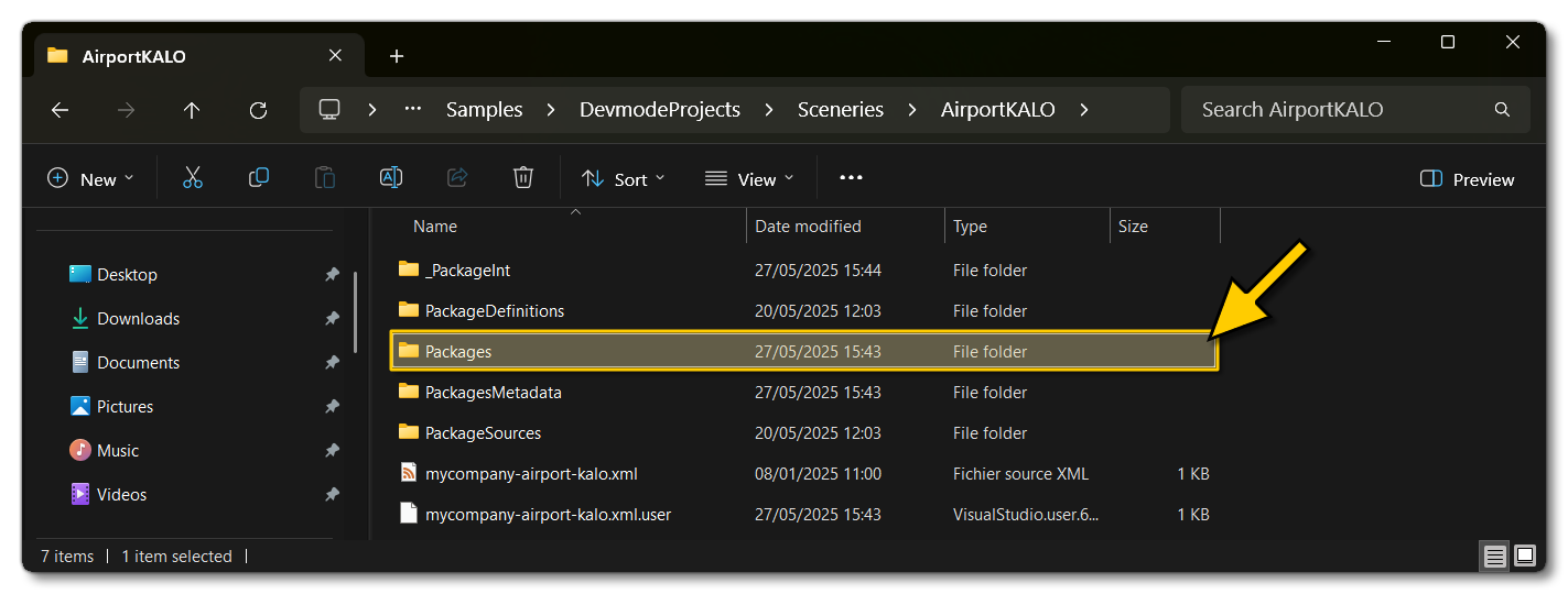 New Package Location For The KALO Airport