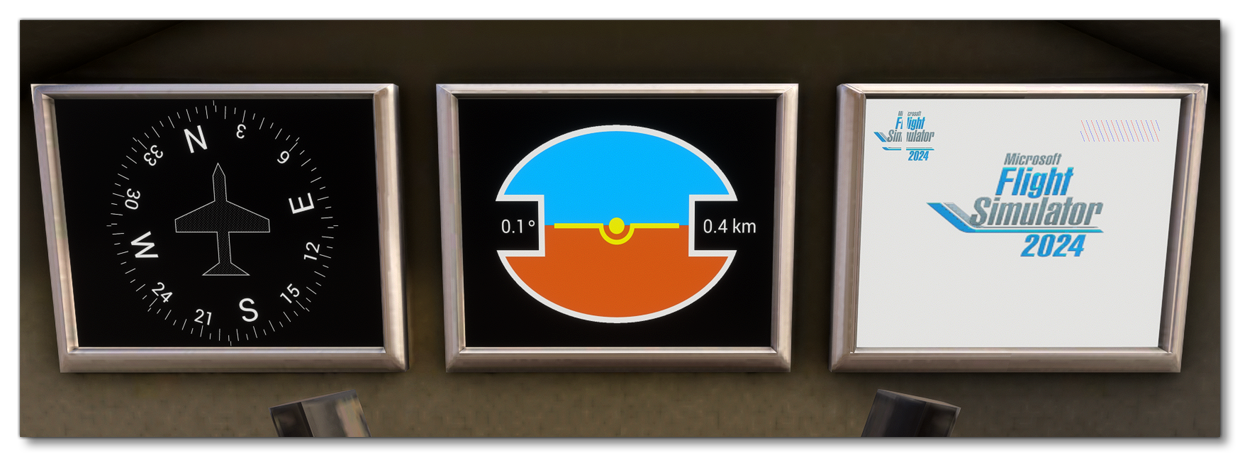 The Screens Added To The GDi+ Aircraft