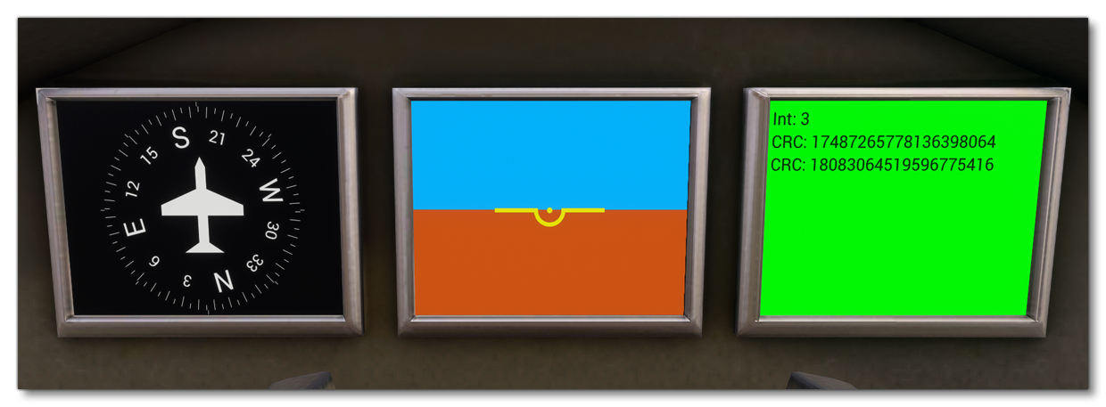 The Screens Added To The Gauge And Systems Aircraft