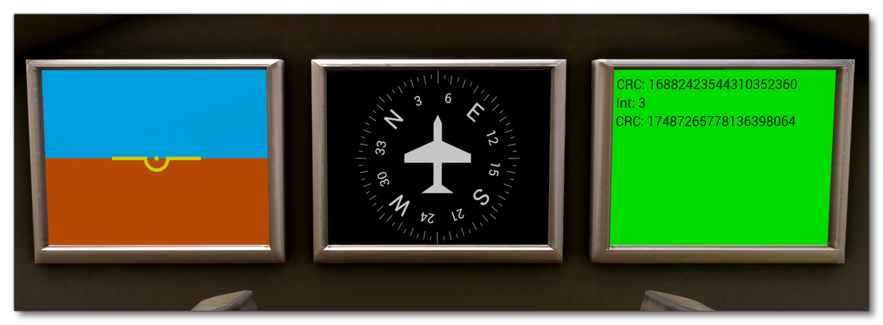 The Cockpit Interior Of The Vars And Events Aircraft