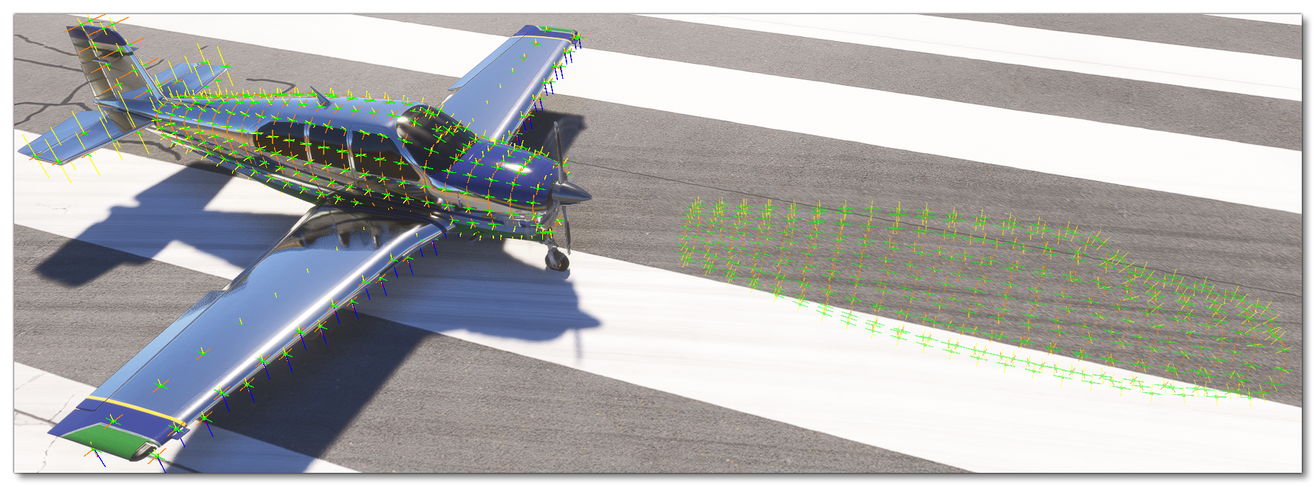 Example Showing A Final Fuselage Geometry Object Example Showing A Final Fuselage Geometry Object
