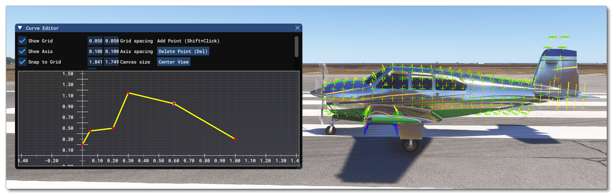 Shaping The Fusealge Geometry Using The Curve Editor Shaping The Fusealge Geometry Using The Curve Editor