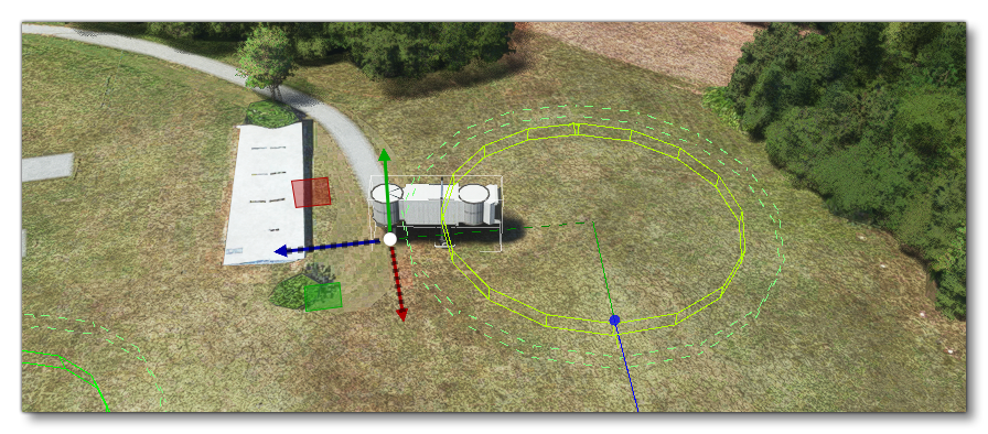 A JetWay SimObject Linked To A Taxiway Parking Spot