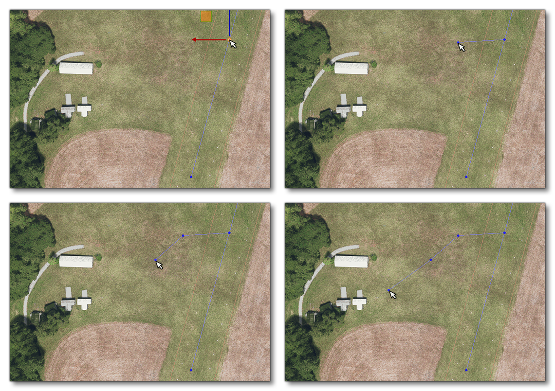 Creating A Connecting Taxiway Path