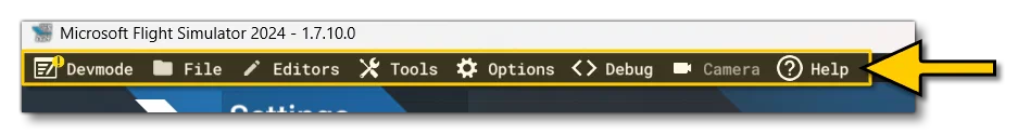 Dev Mode Toolbar