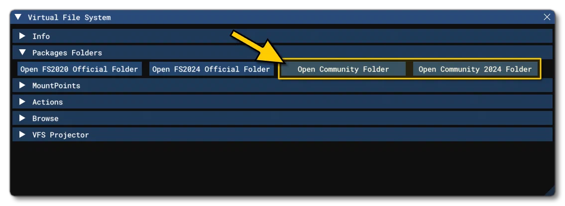 Virtual File System Watched Bases