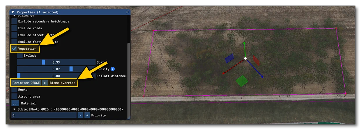 Using A Custom Biome Ruleset In The Scenery Editor