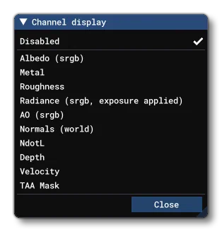 Example Of A Detached Sub-Menu