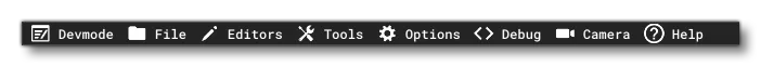 The Developer Mode Menus