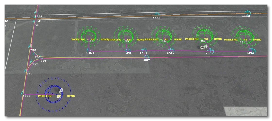 Displaying Additional Taxiway Information