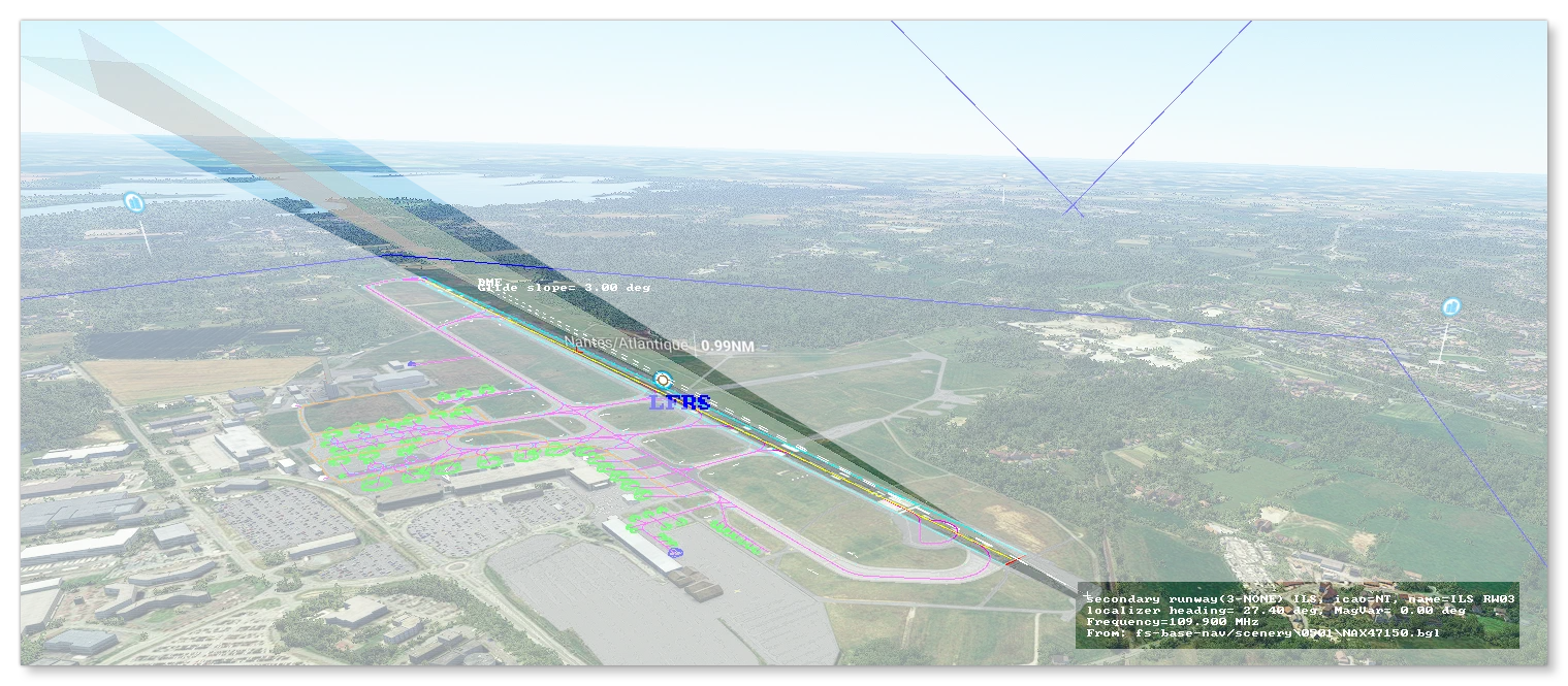 The Airport ILS Debug Overlay