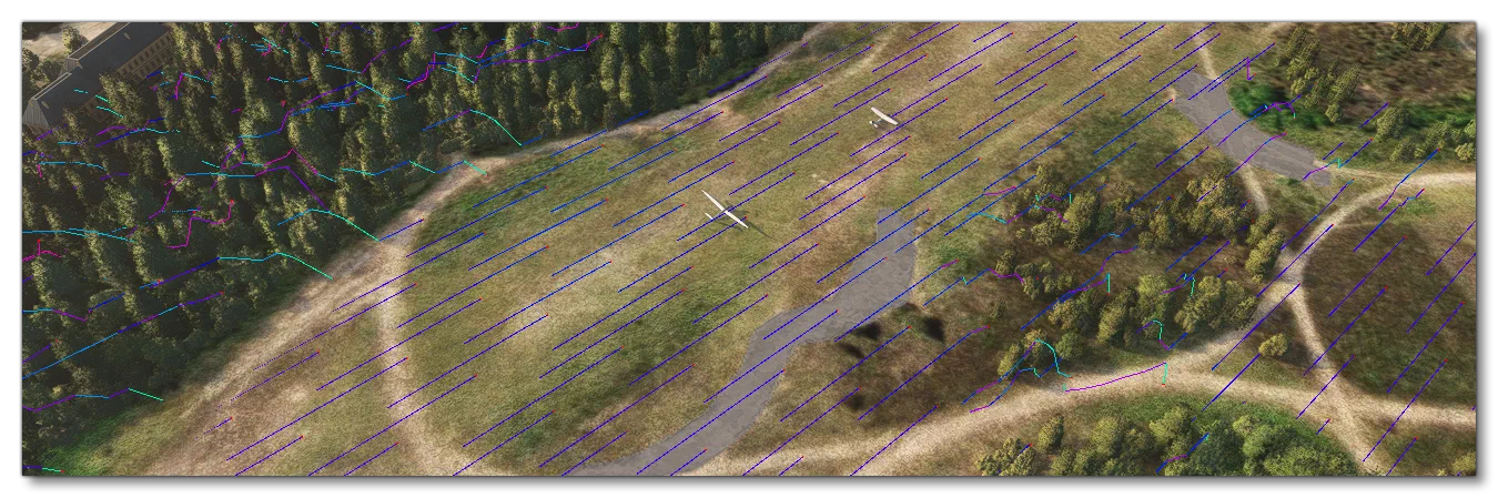 The Ground Proximity Air Flow Visualisation
