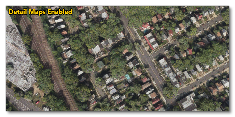 Detail Maps Disabled And Enabled
