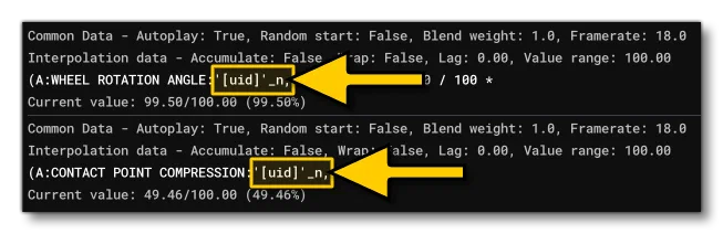 Illustration Of Dynamic Parameters In The Debug Window