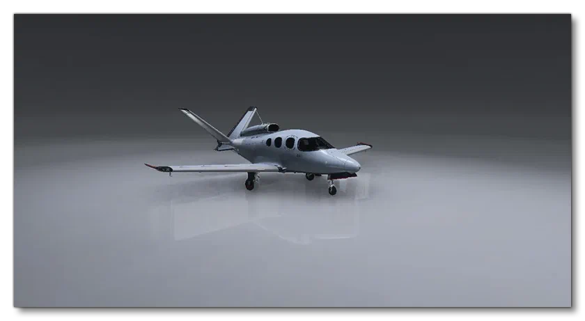 How An Aircraft Looks When First Spawned By The Capture Tool