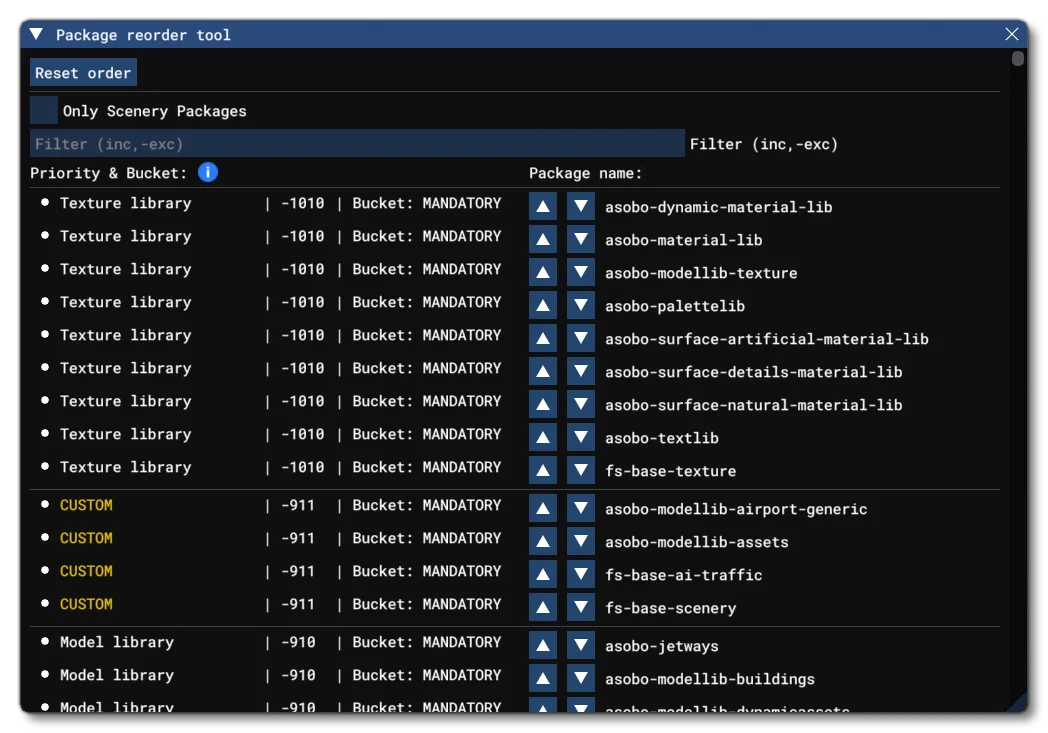 The Package Reorder Tool
