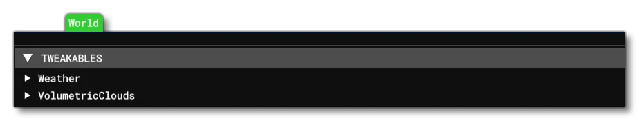 The World Tab