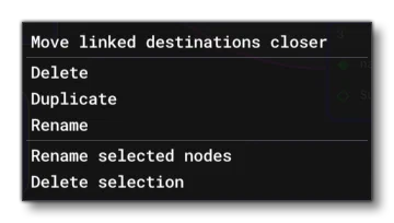 RMB Context Menu For A Node