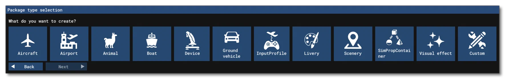 The Add Package Window In The Project Editor